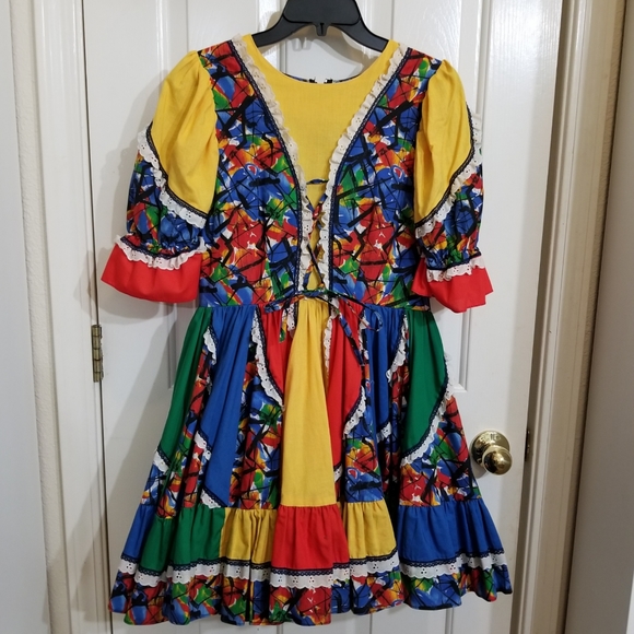 Vintage Dresses & Skirts - Vintage colorful dress